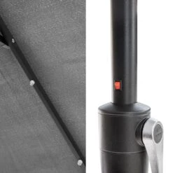 Parasol Doble Led 2,7 X 4,6 M Linai Gris 8 Parasol Doble Led 2,7 X 4,6 M Linai Gris -Barbacoa Bliss Tienda 1044449f630fdaf1