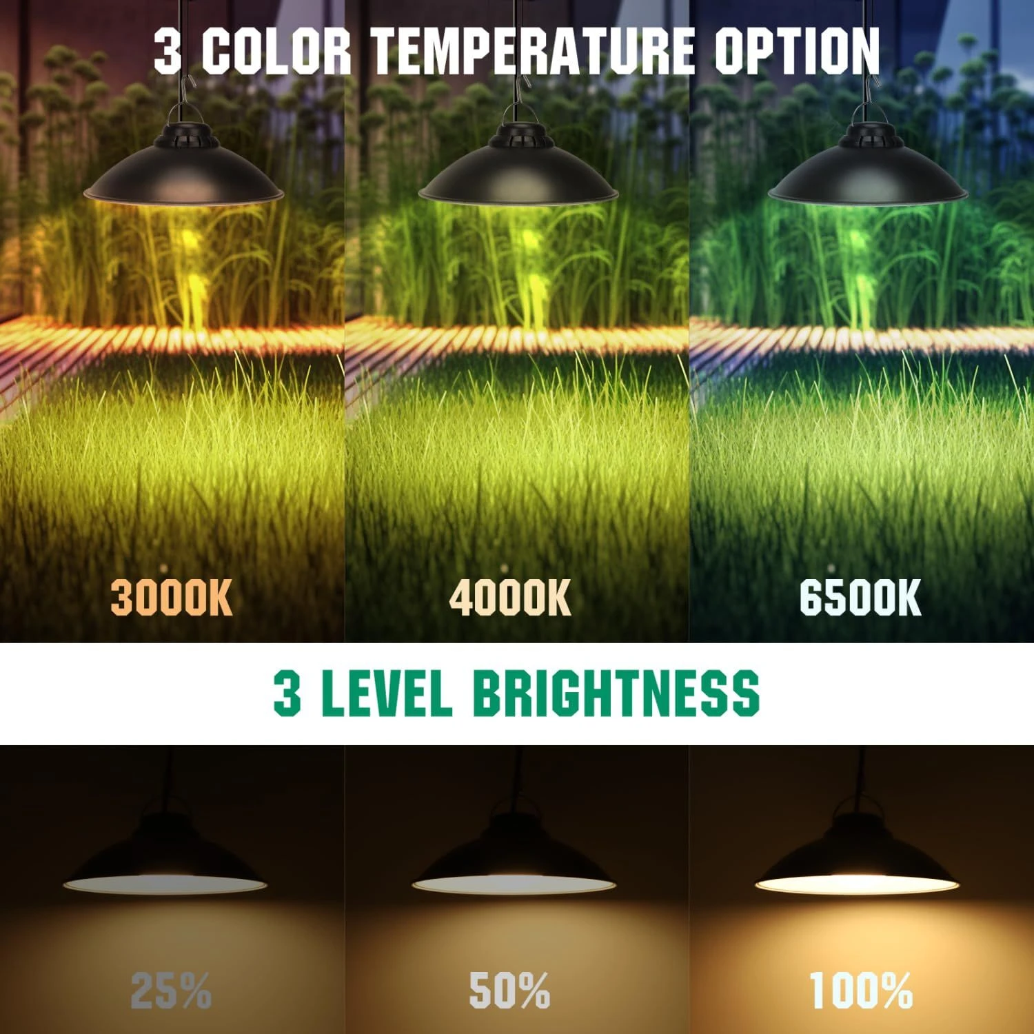 Aigostar Luz Solar Exterior Con Mando A Distancia, 50w 500lm Ip65 4 Aigostar Luz Solar Exterior Con Mando A Distancia, 50w 500lm Ip65 - Image 4