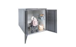 BAUL ARCON METALICO MINIGARAJE BIOHORT JARDIN GRIS OSCURO -Barbacoa Bliss Tienda 30046365aa628e79