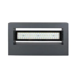 Aplique De Exterior LED Rivas Rectangular Orientable Negro IP54 Wonderlamp -Barbacoa Bliss Tienda 31cca52fcb8aa9ad