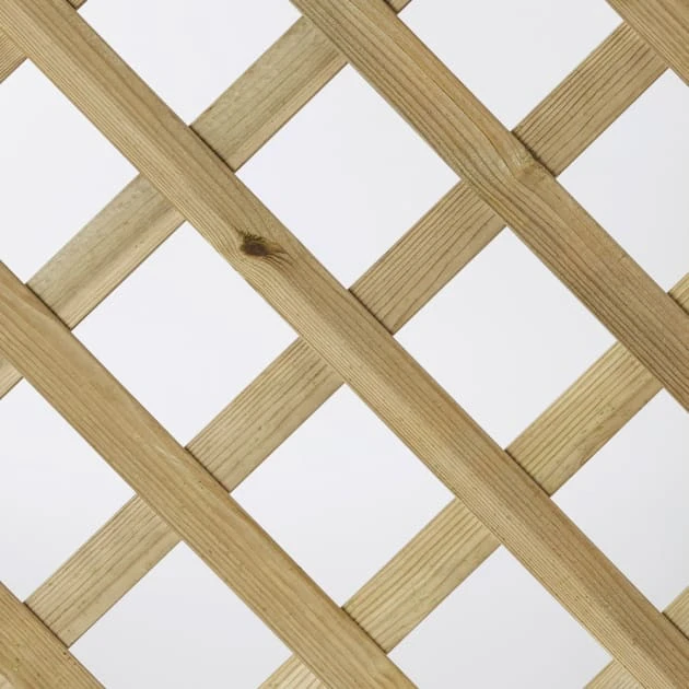 Celosia De Madera Diagonal En Arco 1,80 X 0,90 M 2 Celosia De Madera Diagonal En Arco 1,80 X 0,90 M - Image 2