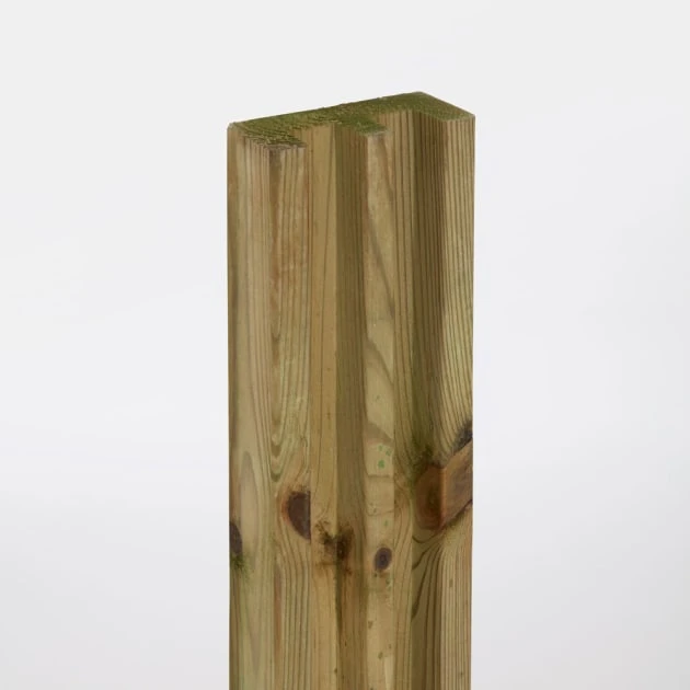 Poste Madera Doble Ranura "lemhi"240 X 4,5 X 9 3 Poste Madera Doble Ranura "lemhi"240 X 4,5 X 9 - Image 3