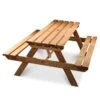 Mesa De Picnic Madera Agad 170x220x43 Cm