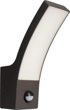 Aplique De Exterior Curve 12.5w 1000lm Detección De Movimiento