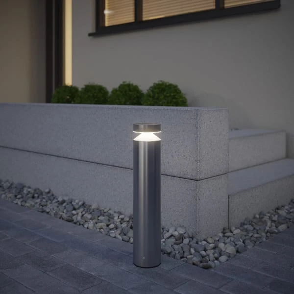 Mini Farola LED Exterior Acero Inoxidable 50 Cm Echino 2 Mini Farola LED Exterior Acero Inoxidable 50 Cm Echino - Image 2