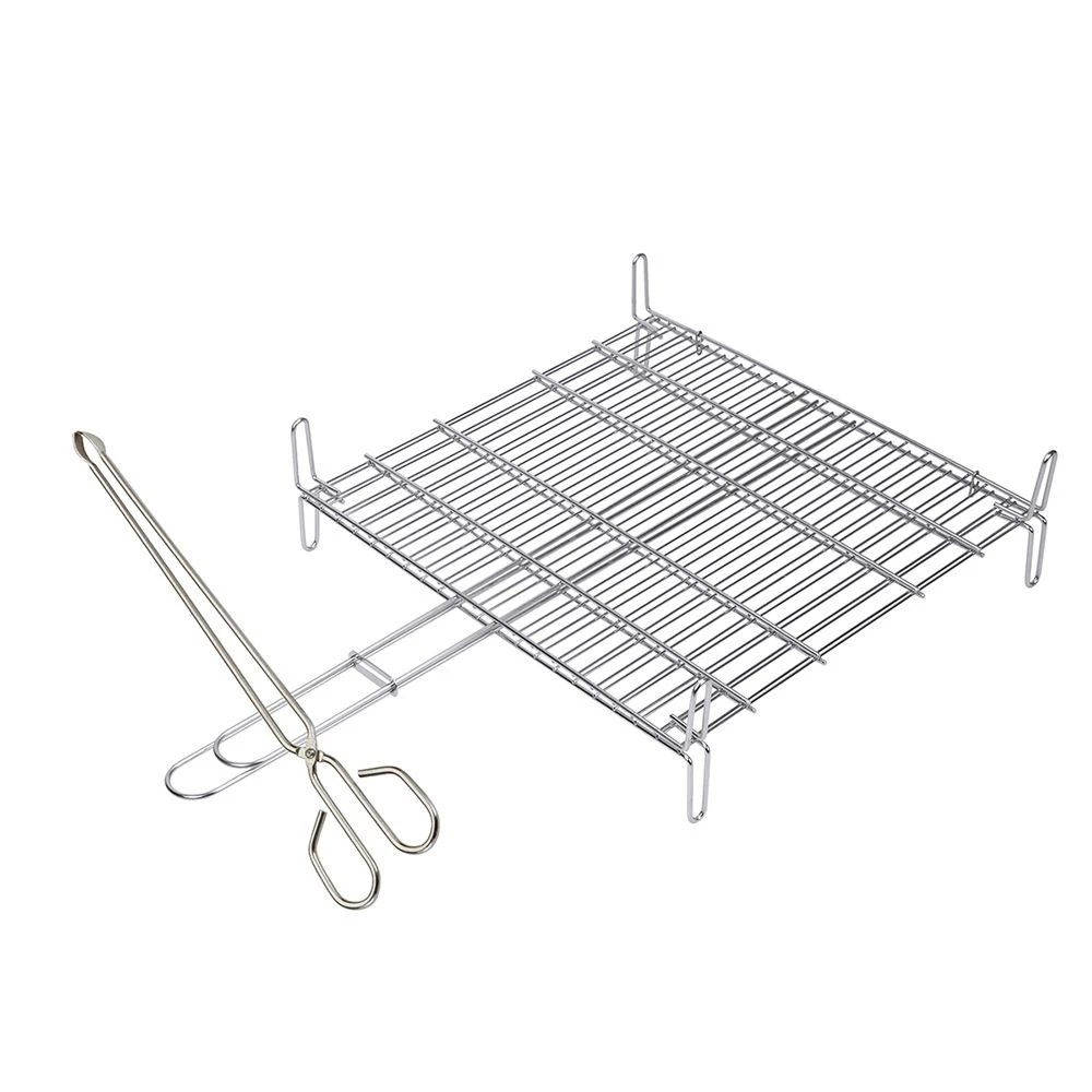 Sauvic Parrilla Doble Inox 18-8 35x40 2682 1 Sauvic Parrilla Doble Inox 18-8 35x40 2682