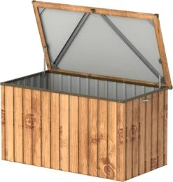 BAUL ARCON METALICO DURAMAX 1,9 JARDIN 1450 L MARRON -Barbacoa Bliss Tienda 5ccb42bbd40d5733