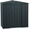 CASETA COBERTIZO METAL JARDIN TOP SHED 6X4 GRIS DURAMAX