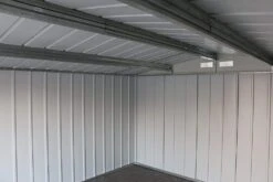 CASETA COBERTIZO METAL JARDIN ECO 10X12 GRIS DURAMAX -Barbacoa Bliss Tienda 636279dde5ea24.93785544