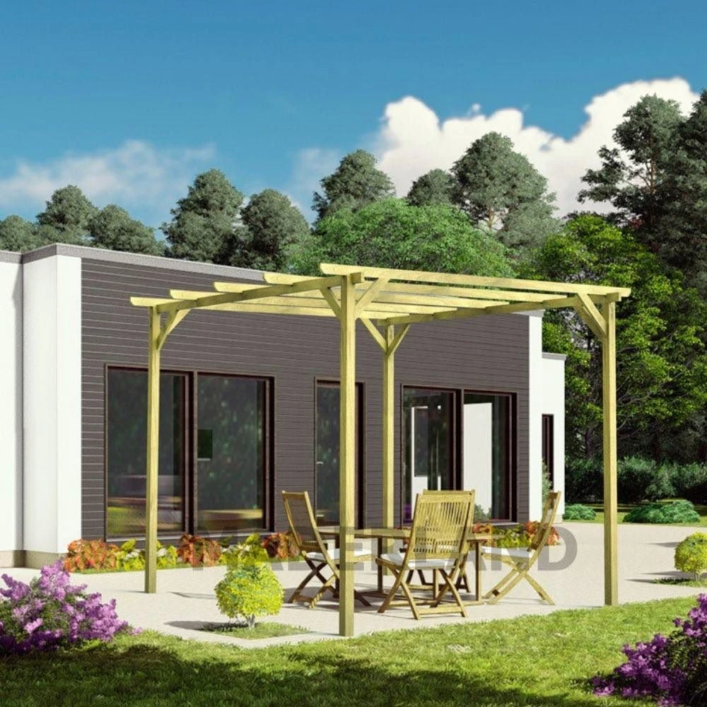 Pérgola Maciza - MARBELLA 600x300cm 1 Pérgola Maciza - MARBELLA 600x300cm