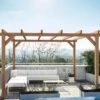 Pérgola Laminada - SITGES 300x300cm