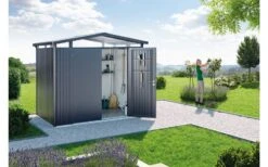 CASETA METALICA BIOHORT JARDIN PANORAMA P4 DOBLE PUERTA COLOR PLATA 11 CASETA METALICA BIOHORT JARDIN PANORAMA P4 DOBLE PUERTA COLOR PLATA -Barbacoa Bliss Tienda 638966e0abfb06.98889122