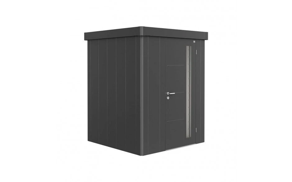 CASETA METALICA BIOHORT JARDIN NEO 2D COLOR GRIS OSCURO 1 CASETA METALICA BIOHORT JARDIN NEO 2D COLOR GRIS OSCURO