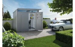 CASETA METALICA BIOHORT JARDIN AVANTGARDE A4 DOBLE PUERTA COLOR GRIS CUARZO -Barbacoa Bliss Tienda 63896e6ef25e60.61575073