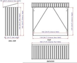 CASETA LEÑERO PARA CASETAS METALICAS DURAMAX GRIS -Barbacoa Bliss Tienda 639ad0e79b9d67.62714432