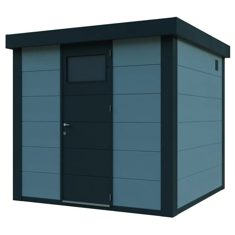 CASETA METALICA JARDIN NOVO HABITAT NH7 CON TERRAZA GRIS CLARO 4 CASETA METALICA JARDIN NOVO HABITAT NH7 CON TERRAZA GRIS CLARO - Image 4