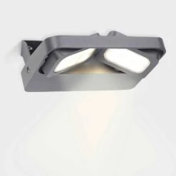 Aplique IP54 Modelo April LED Gris Urbano FORLIGHT -Barbacoa Bliss Tienda 63b436694f8ea8.15800067