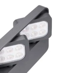 Aplique IP54 Modelo April LED Gris Urbano FORLIGHT -Barbacoa Bliss Tienda 63b43669787876.39099560