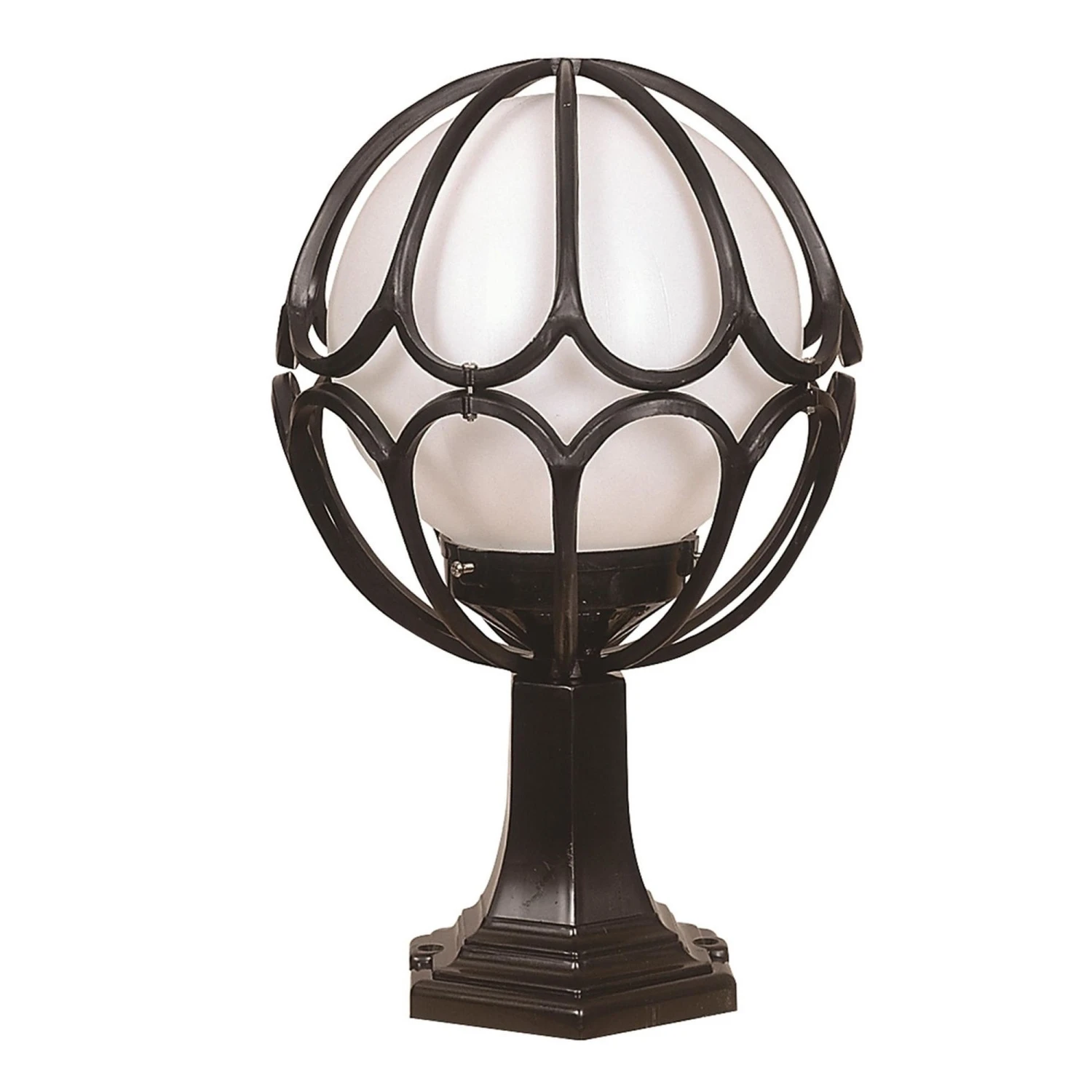 Aplique De Pared Para Exterior, Estructura De ABS Color Negro 1 Aplique De Pared Para Exterior, Estructura De ABS Color Negro