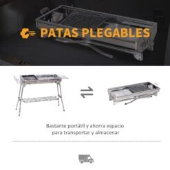 Barbacoa De Carbón Outsunny 846-028 10 Barbacoa De Carbón Outsunny 846-028 -Barbacoa Bliss Tienda 645528143f73f488