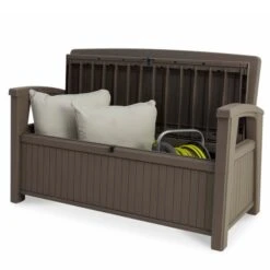 Banco Y Baúl Marrón 227 L -Barbacoa Bliss Tienda 7290106934207 23c bi