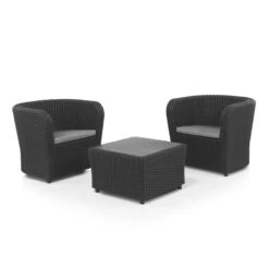 SHAF, Conjunto De Muebles De Exterior Nova Confort, Grafito