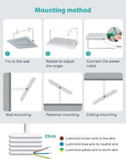 Aigostar Focos Led Exterior, 100W 6400K Led Focos Exterior, 10950LM IP65 -Barbacoa Bliss Tienda 7fa39b130eb6eb76