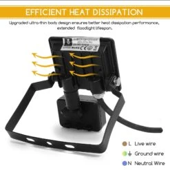 Aigostar 10W Foco LED Con Sensor Movimiento ,900LM IP65, 4000K -Barbacoa Bliss Tienda 7fa601ec2a866055