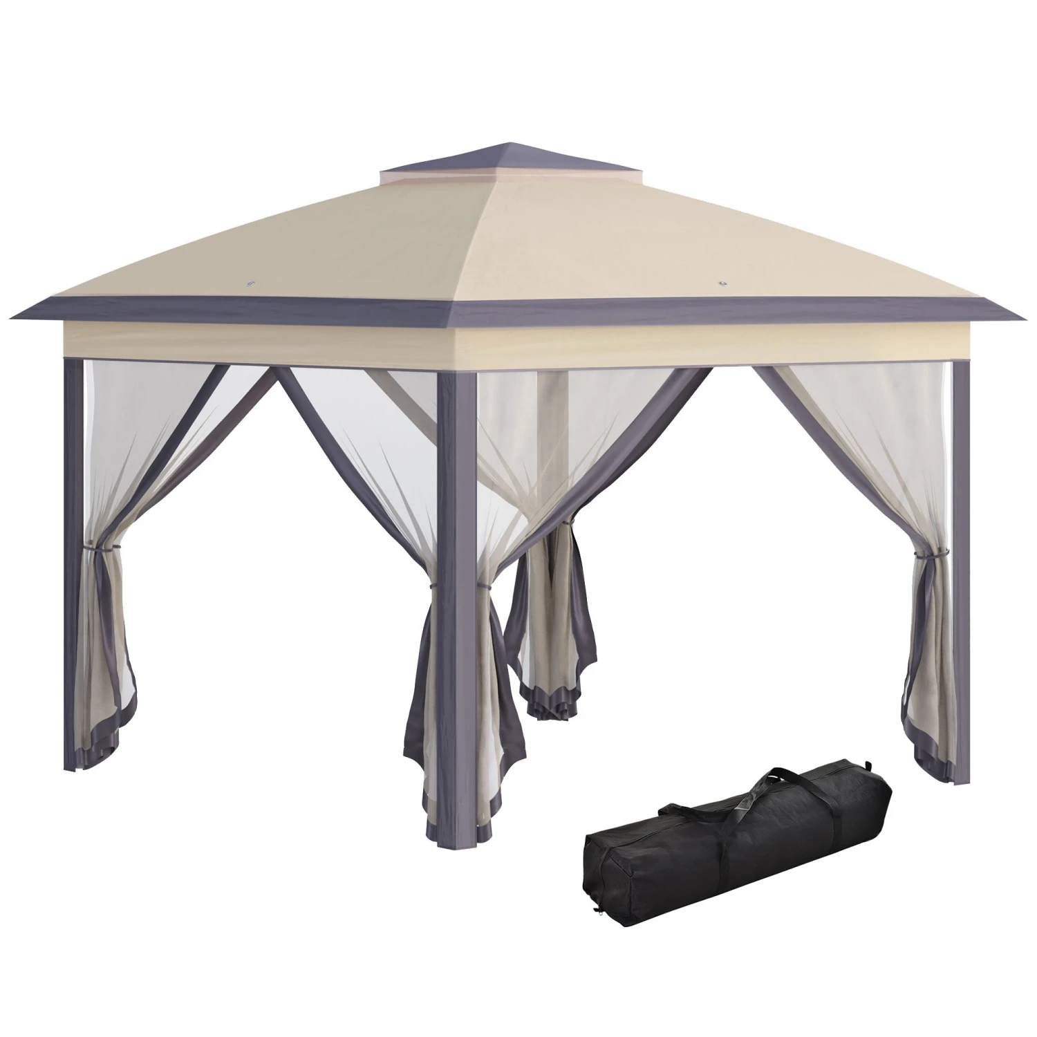 Carpa Plegable Outsunny 84C-300BG 1 Carpa Plegable Outsunny 84C-300BG