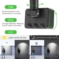 Aigostar 10W Foco LED Con Sensor Movimiento,900LM IP65 6500K 8 Aigostar 10W Foco LED Con Sensor Movimiento,900LM IP65 6500K -Barbacoa Bliss Tienda 95db5771fda86884