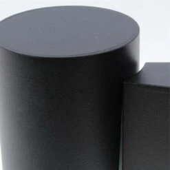 Aplique De Pared Exterior Chill Negro Cilíndrico 1xGU10 IP44 Wonderlamp -Barbacoa Bliss Tienda 9e7a4004e3640a82