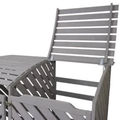 Doble Cobertizo Contenedor De Residuos Madera Gris Lavado 8 Doble Cobertizo Contenedor De Residuos Madera Gris Lavado -Barbacoa Bliss Tienda b29d0bd08408356f