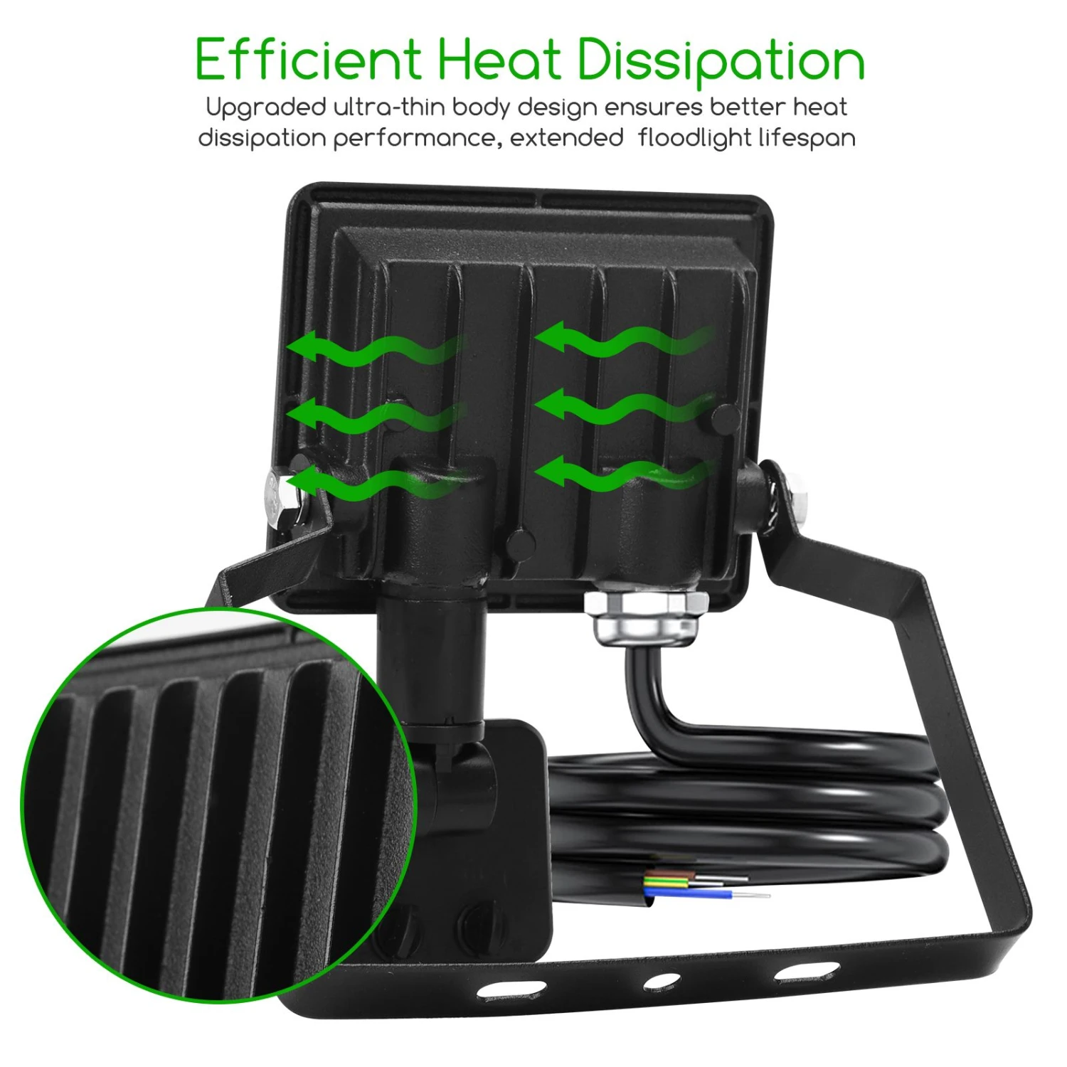 Aigostar 10W Foco LED Con Sensor Movimiento,900LM IP65 6500K 5 Aigostar 10W Foco LED Con Sensor Movimiento,900LM IP65 6500K - Image 5