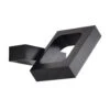 Aplique LED De Exterior Orientable Tida Negro Con Luz Neutra IP54 Wonderlamp