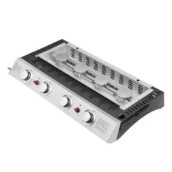 Plancha De Gas Valencia - 4 Quemadores 10kw + Carrito -Barbacoa Bliss Tienda c28fcc7b665fbf11