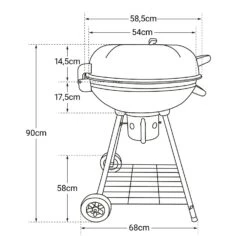 Barbacoa De Carbón Forma Bola FRESNO 7 Barbacoa De Carbón Forma Bola FRESNO -Barbacoa Bliss Tienda c72ff0369c9645a4
