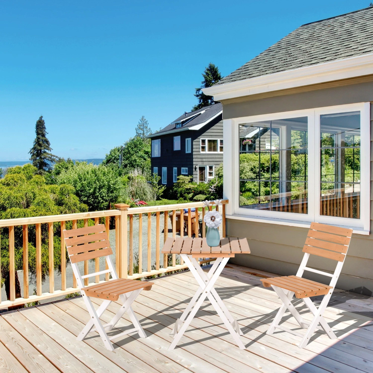 Conjunto De Terraza Outsunny 84B-789ND 1 Conjunto De Terraza Outsunny 84B-789ND