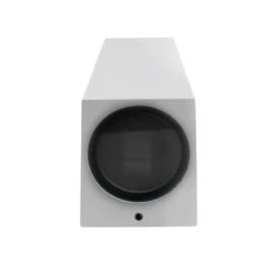 Aplique De Pared Exterior 2 Luces Classic Rectangular Blanco 2xGU10 IP44 Wonderlamp -Barbacoa Bliss Tienda d2d49865e14fb56f